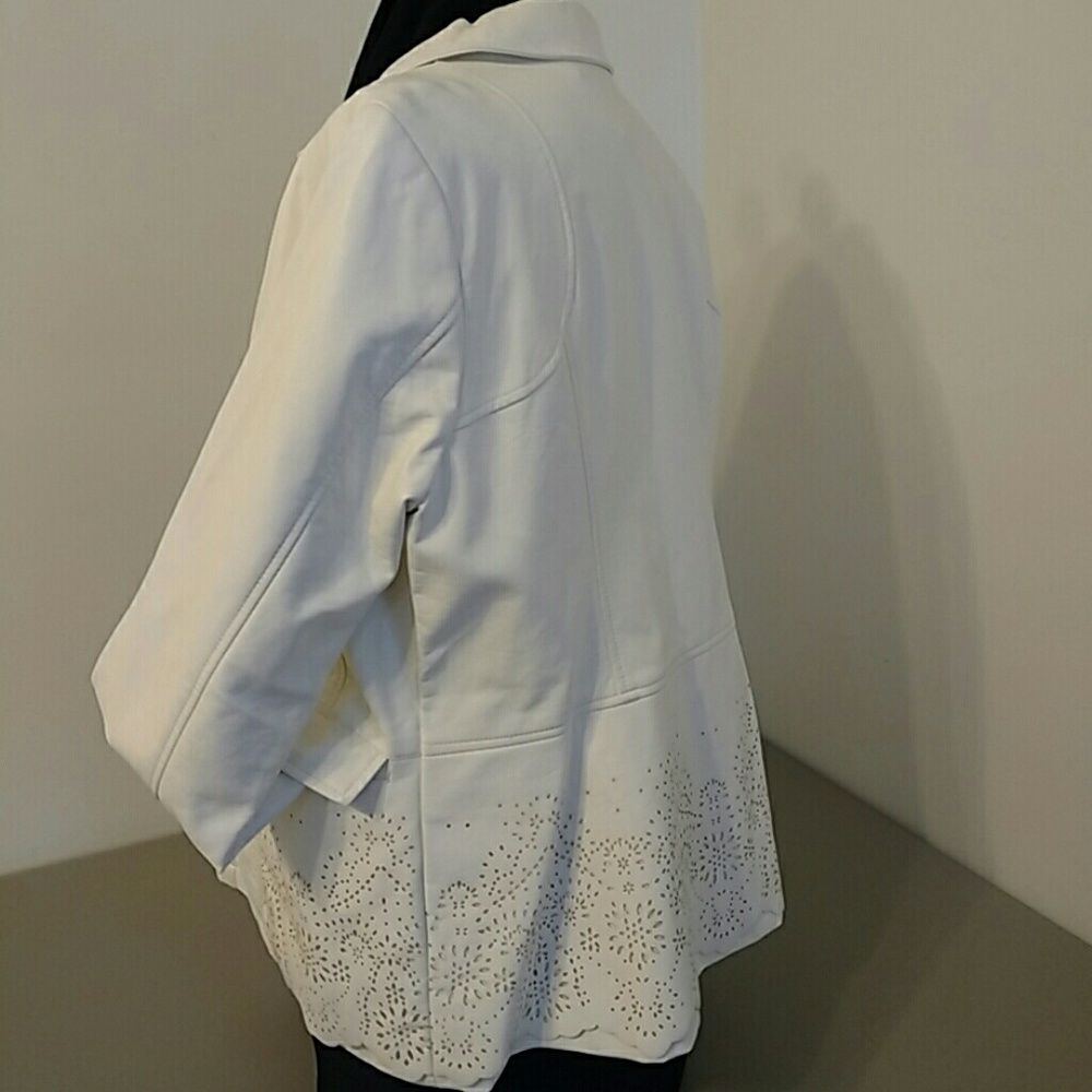 FAUX LEATHER JACKET